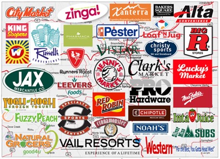 Colorado retail map